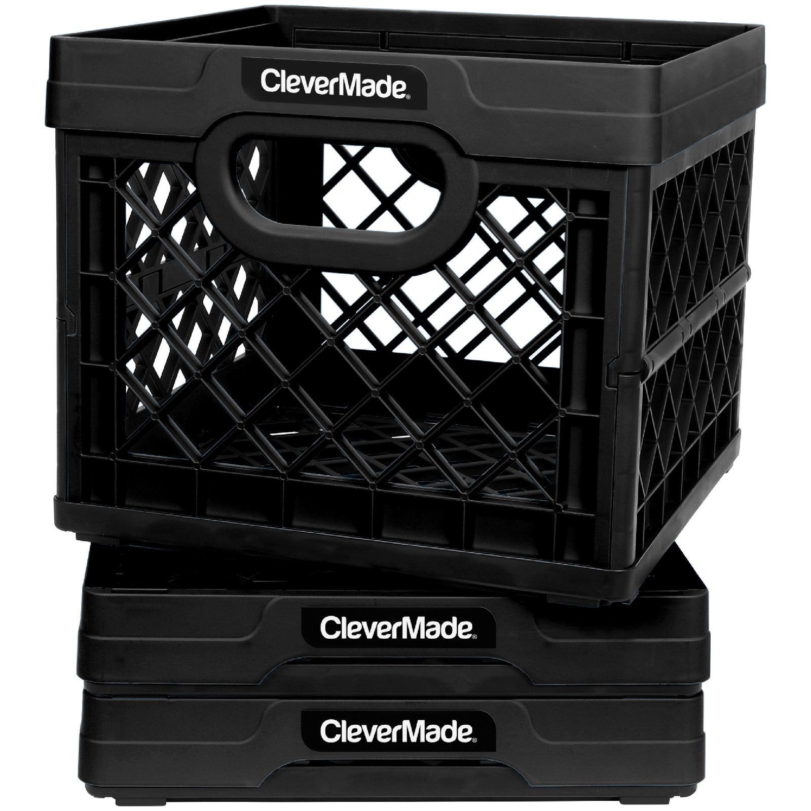 Collapsible Milk Crate | 25L | 3-Pack