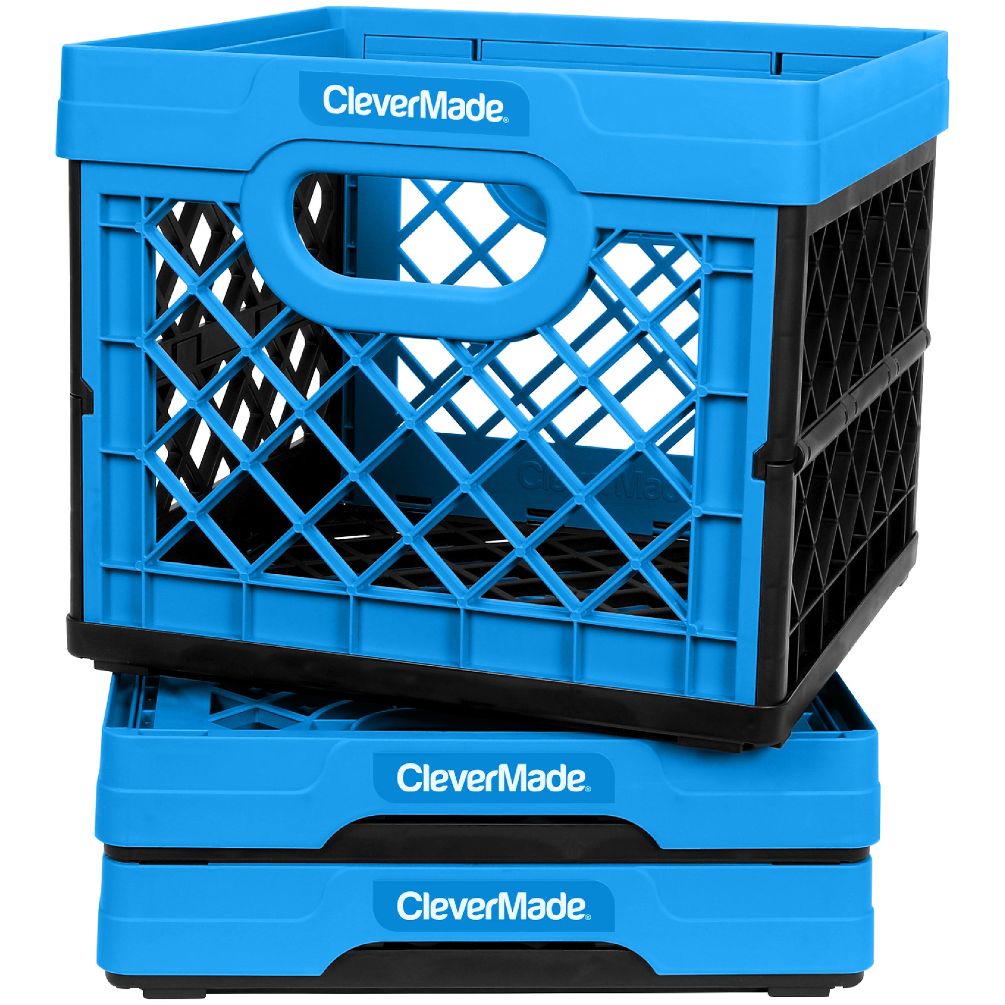 Collapsible Milk Crate | 25L | 3-Pack