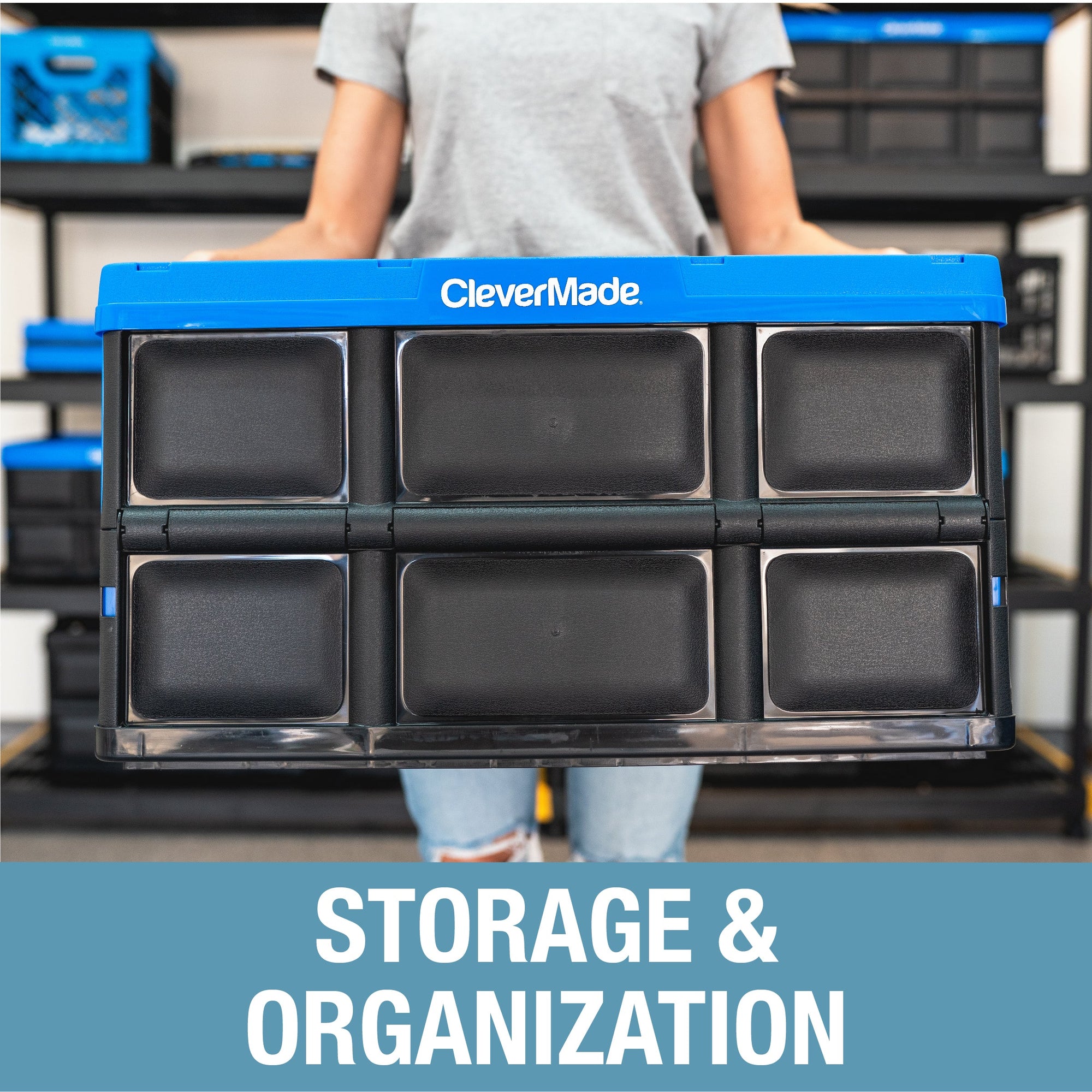 Collapsible Storage Bin | 32L | 3-Pack
