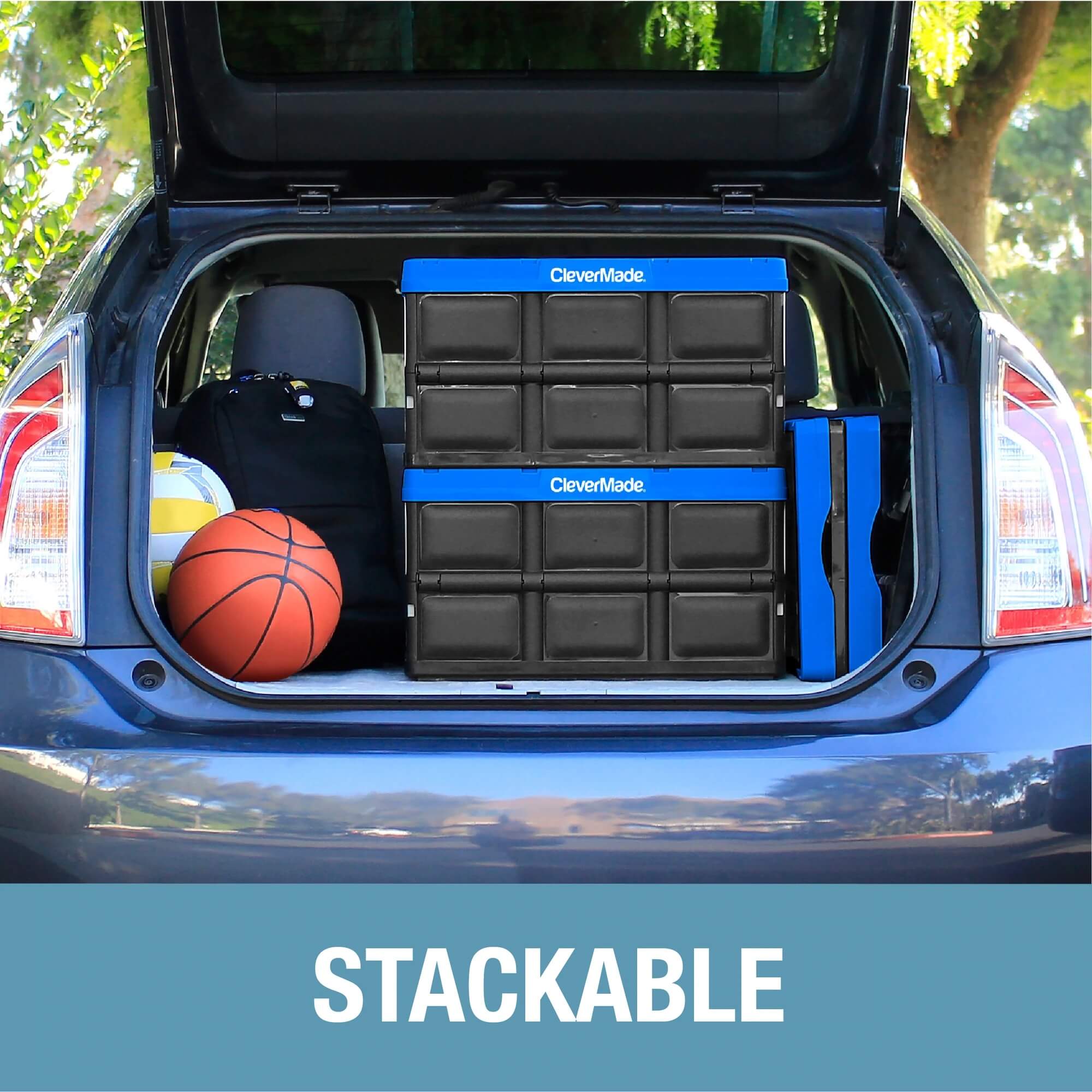 Collapsible Storage Bin | 46L | 3-Pack