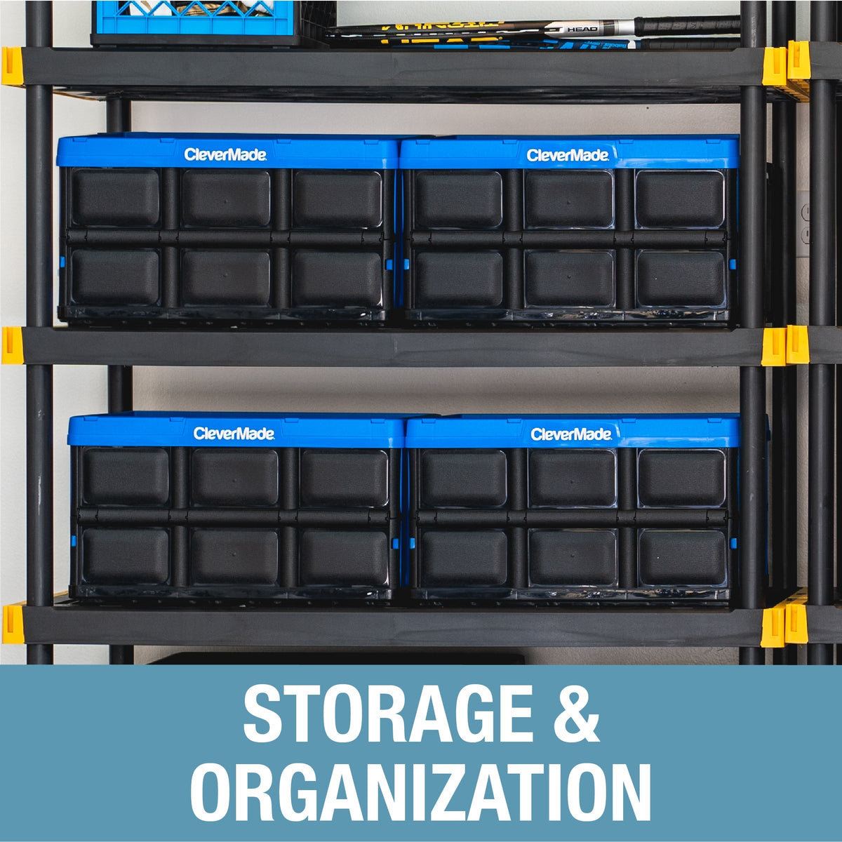 Collapsible Storage Bin | 62L | 3-Pack