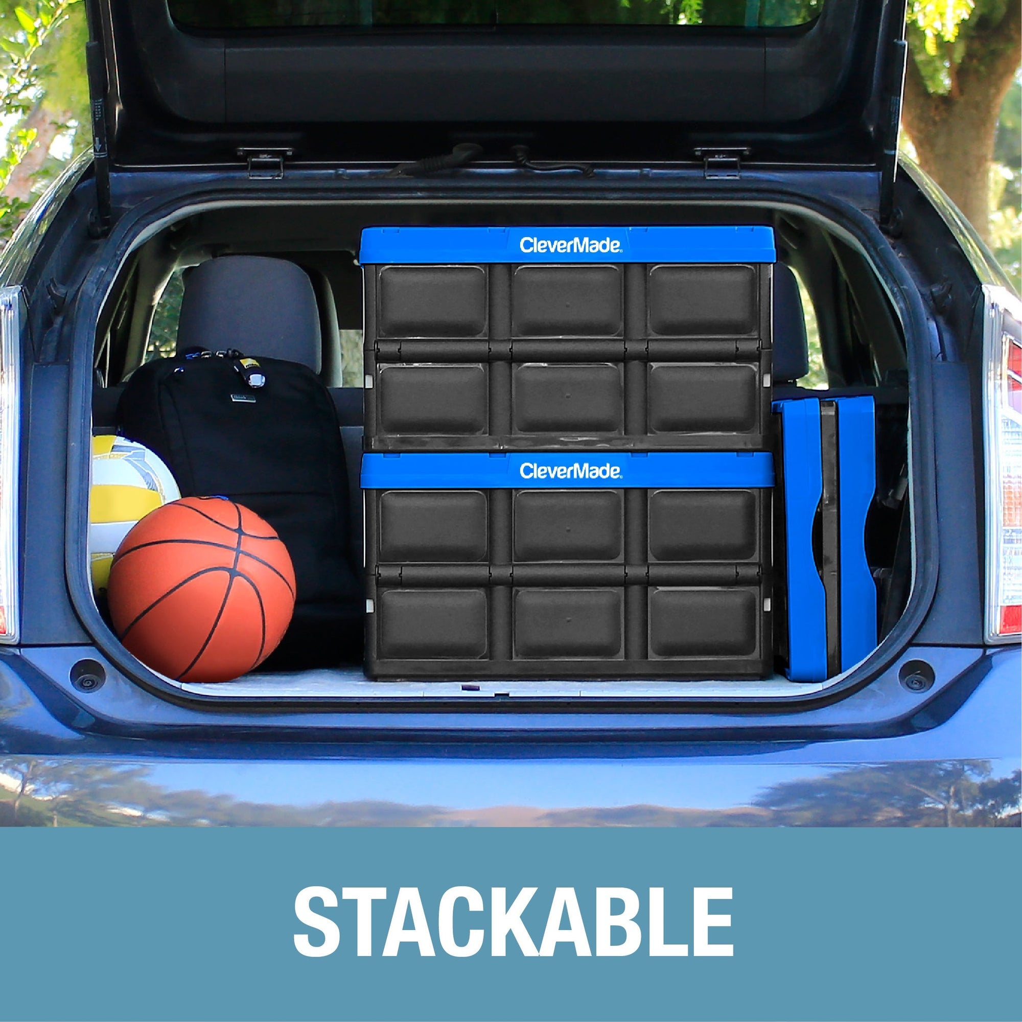 Collapsible Storage Bin | 62L | 3-Pack