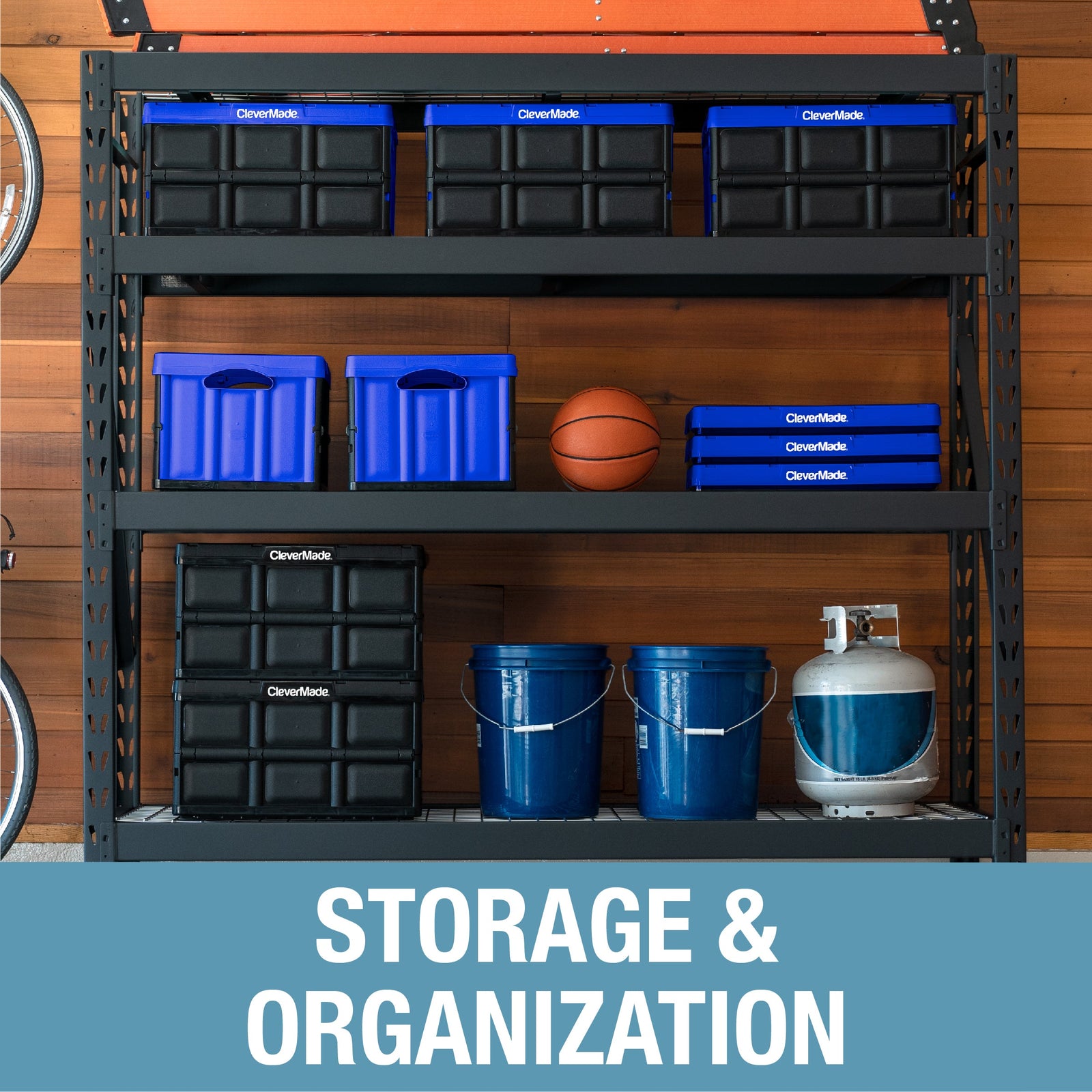 Collapsible Storage Bin | 32L | 3-Pack